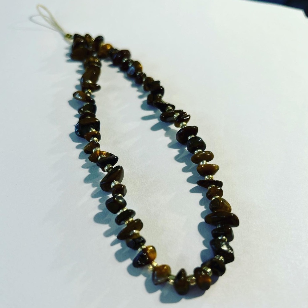 Tiger’s Eye Phone Chain
